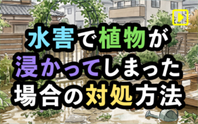 水害時の植物の対処法
